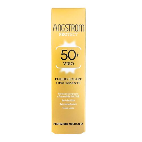 ANGSTROM FLUIDO SOLARE VISO OPACIZZANTE 50+ DA 40 ML - maxifarmacia.it
