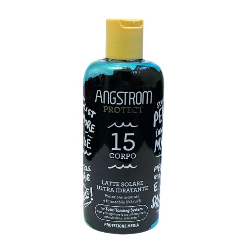 ANGSTROM SOLARE CORPO LATTE ULTRA IDRATANTE SPF15 200 ML - maxifarmacia.it