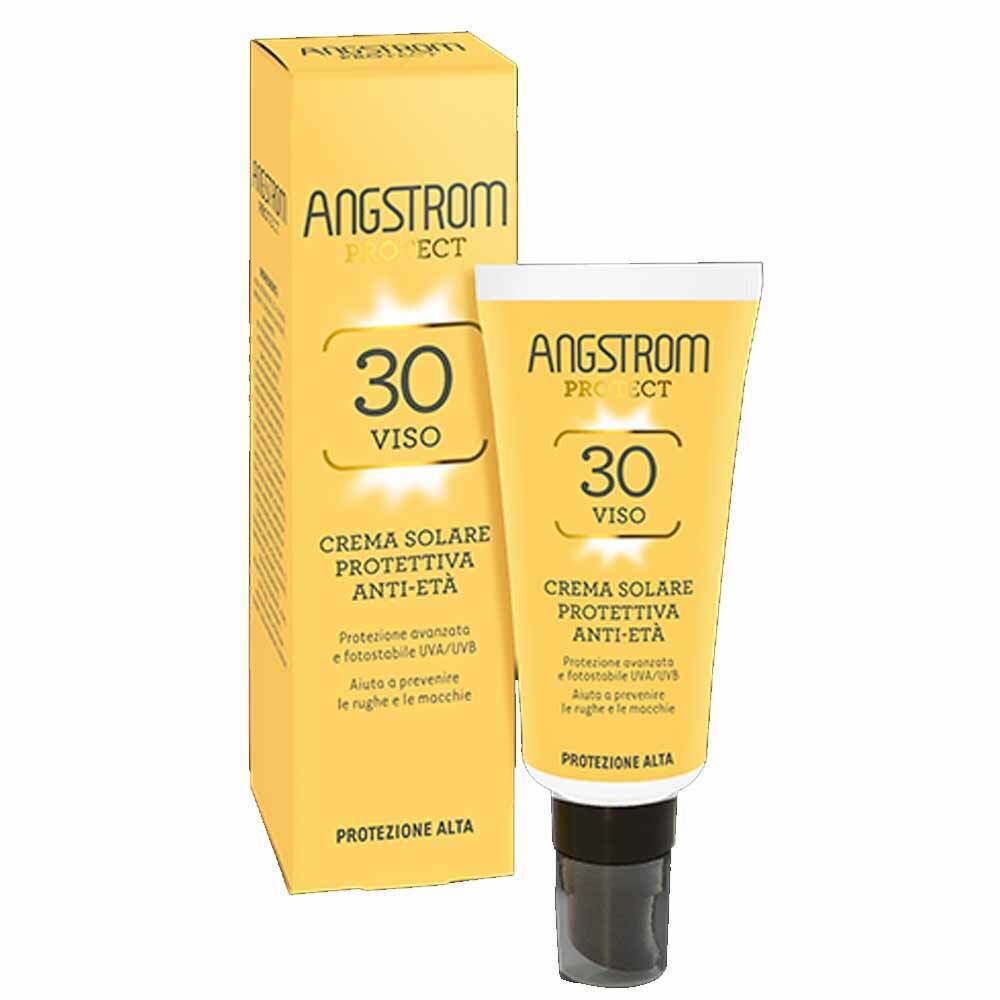 ANGSTROM CREMA SOLARE VISO ANTI ETA' SPF30 da 50ml - maxifarmacia.it