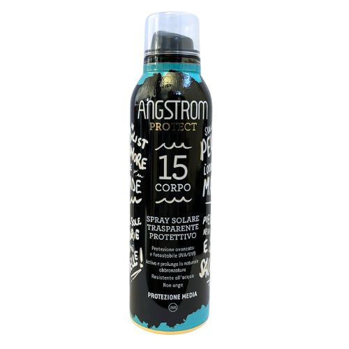 ANGSTROM SOLARE SPRAY TRASPARENTE PROTETTIVO SPF15 DA 150 ML - maxifarmacia.it