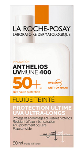 LA ROCHE POSAY ANTHELIOS UVMUNE400 FLUIDO COLORATO SPF50+ DA 50 ML - maxifarmacia.it