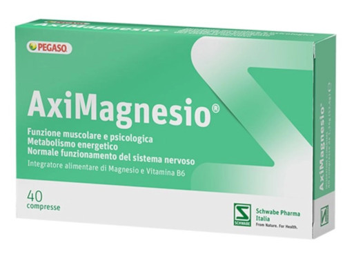 PEGASO AXIMAGNESIO da 40 COMPRESSE - maxifarmacia.it