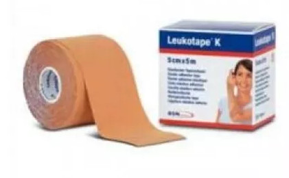  LEUKOTAPE K BENDA ADESIVA PER TAPING FISIOTERAPICO LARGHEZZA 2,5 CM LUNGHEZZA 5 M COLOR CARNE IN ROTOLO - maxifarmacia.it