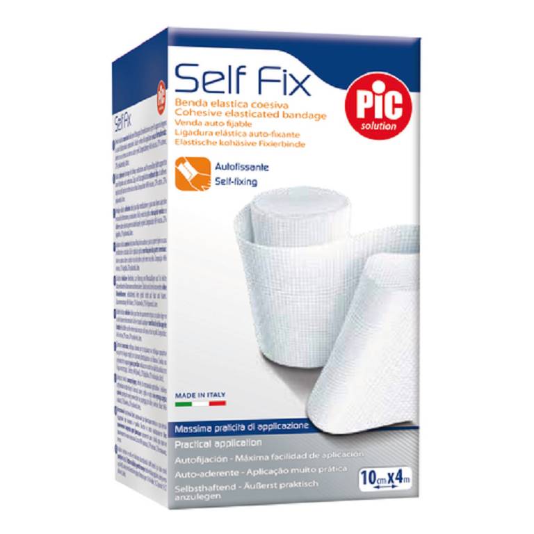  PIC SELF FIX BENDA ELASTICA AUTOADESIVA 10 CM X 4 M - maxifarmacia.it