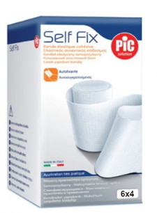 PIC SELF FIX BENDA ELASTICA AUTOADESIVA 6CM X 4M - maxifarmacia.it