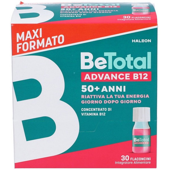 BE-TOTAL ADVANCE B12 DA 30 FLACONCINI - maxifarmacia.it