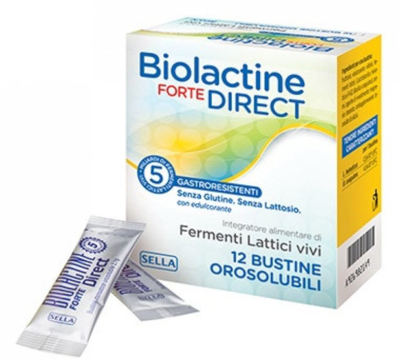BIOLACTINE FORTE DIRECT 12 BUSTINE - maxifarmacia.it