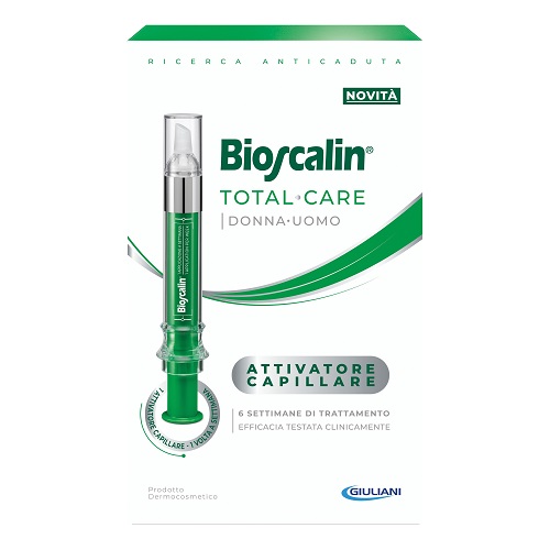 BIOSCALIN TOTAL CARE DONNA-UOMO ATTIVATORE CAPILLARE 10 ML - maxifarmacia.it