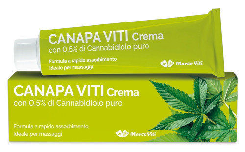 MARCO VITI CANAPA VITI CREMA 0,5% CANNABIDIOLO PURO 100 ML - maxifarmacia.it