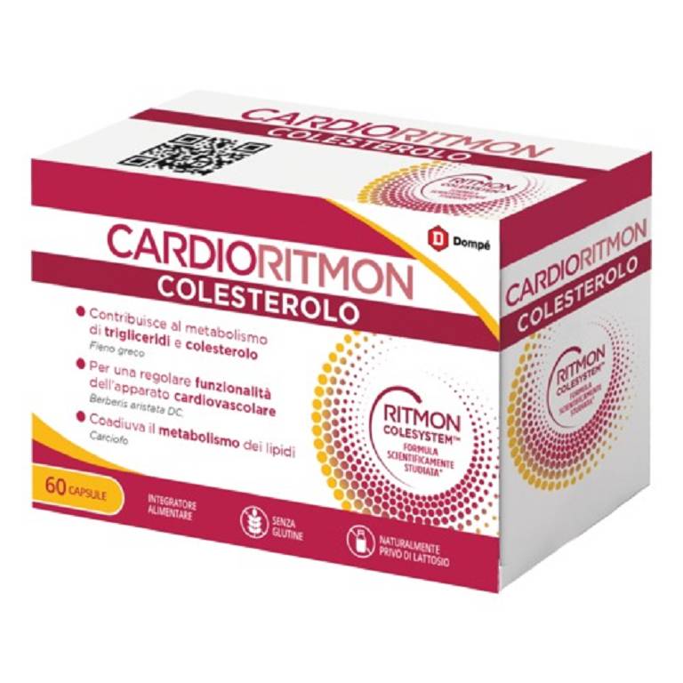 CARDIORITMON COLESTEROLO 60 CAPSULE - maxifarmacia.it