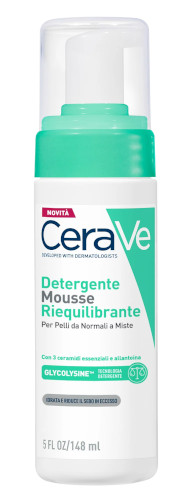 CERAVE MOUSSE DETERGENTE RIEQUILIBRANTE 148 ML - maxifarmacia.it