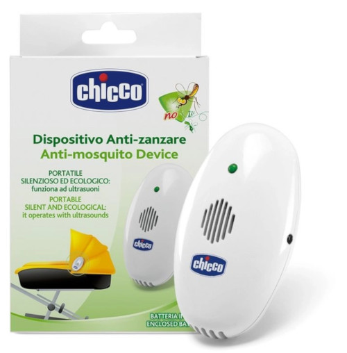 CHICCO ANTIZANZARE DISPOSITIVO SILENZIOSO AD ULTRASUONI PORTATILE - maxifarmacia.it