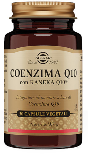 SOLGAR COENZIMA Q10 da 30 CAPSULE VEGETALI - maxifarmacia.it