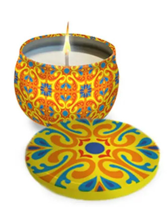 COLORS CANDELA CITRONELLA YELLOW 120 G - maxifarmacia.it
