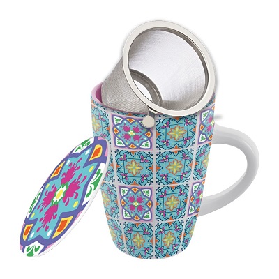 MAIOLICHE COLORS TISANIERA LIGHT BLUE - maxifarmacia.it