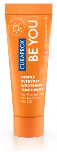 CURAPROX BE YOU PURE HAPPINESS PESCA E ALBICOCCA DENTIFRICIO 60 ML - maxifarmacia.it