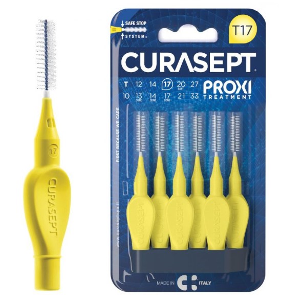 CURASEPT PROXI T17 GIALLO 6 PEZZI - maxifarmacia.it