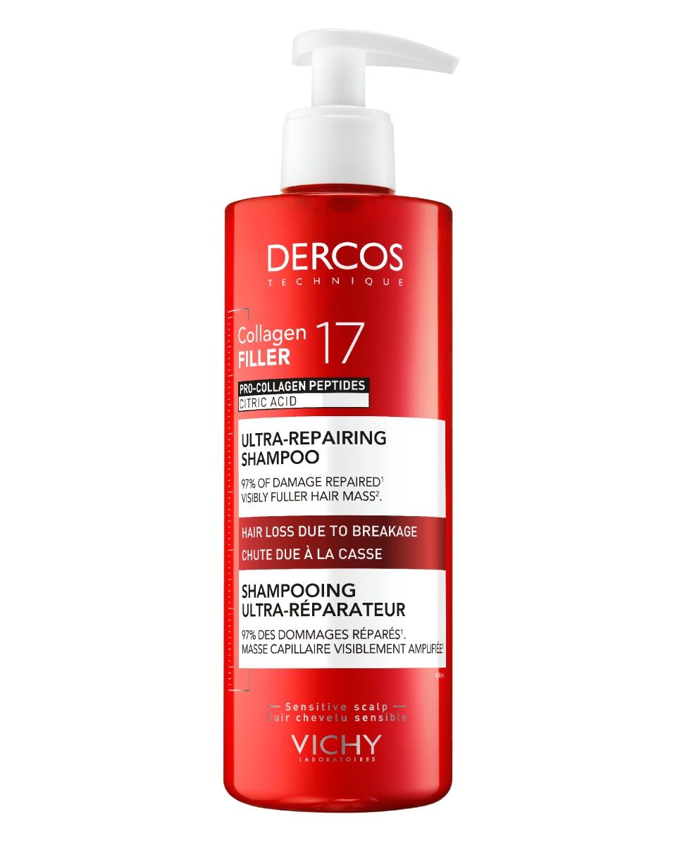 VICHY DERCOS COLLAGEN 17 FILLER SHAMPOO 400 ML - maxifarmacia.it