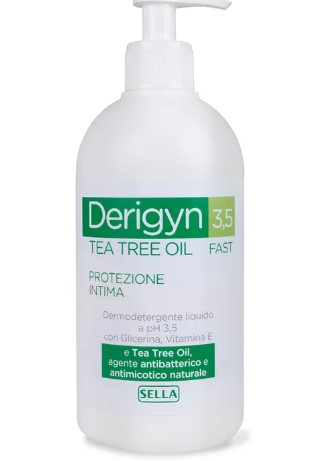 Derigyn Tea Tree Oil Protezione Intima 500ml Fast - maxifarmacia.it