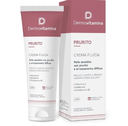 DERMOVITAMINA PRURITO CREMA FLUIDA 150 ML - maxifarmacia.it