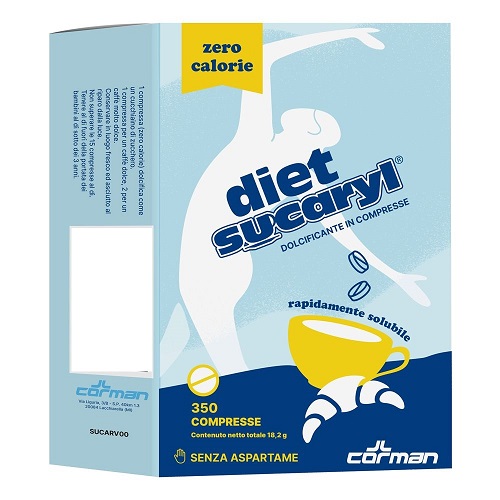 DIET SUCARYL 350 COMPRESSE - maxifarmacia.it
