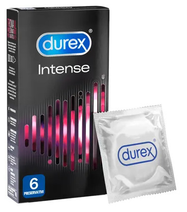 DUREX INTENSE ORGASMIC 6 PROFILATTICI - maxifarmacia.it
