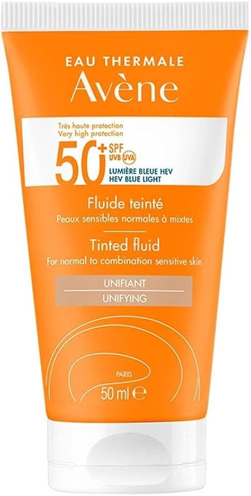 AVENE SOLARE FLUIDO COLORATO ANTIMACCHIE SPF 50+ DA 40 ML - maxifarmacia.it