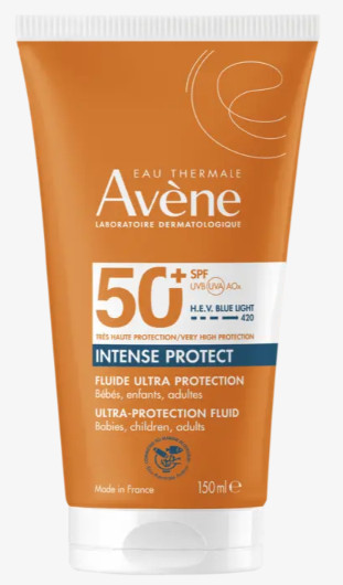 AVENE SOLARE INTENSE PROTECT FLUIDO ULTRA PROTEZIONE SPF50+ DA 150 ML - maxifarmacia.it