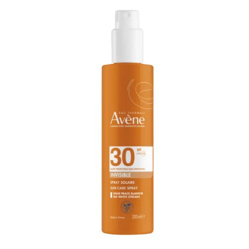 AVENE SOLARE SPRAY INVISIBLE VISO E CORPO SPF30 DA 200ML - maxifarmacia.it
