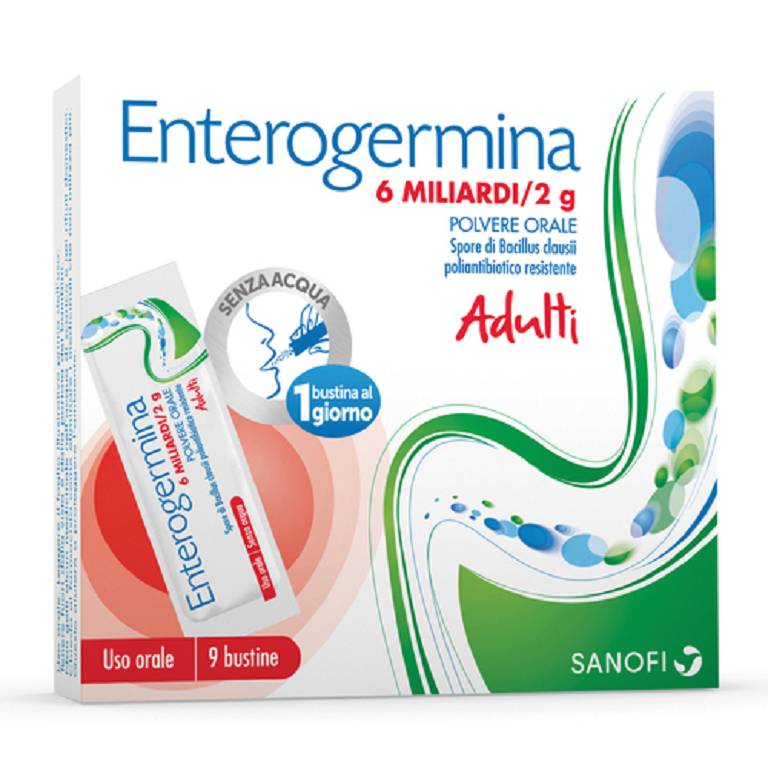 ENTEROGERMINA*OS 9BS 6MLD/2G - maxifarmacia.it