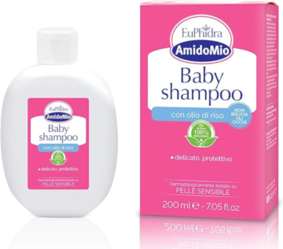 EUPHIDRA AMIDOMIO BABY SHAMPOO 200 ML - maxifarmacia.it