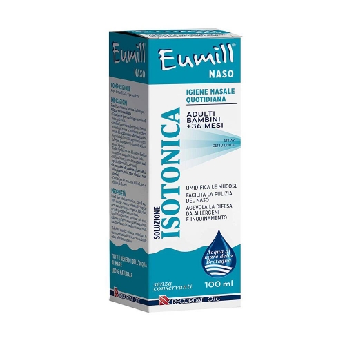 EUMILL NASO SPRAY SOLUZIONE ISOTONICA 100 ML - maxifarmacia.it