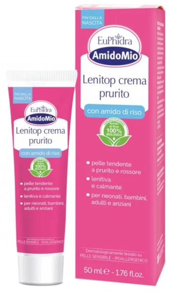 EUPHIDRA AMIDOMIO CREMA LENITOP PRURITO 50ML - maxifarmacia.it