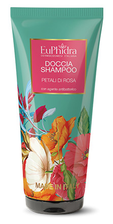 EUPHIDRA DOCCIA SHAMPOO PETALI DI ROSA 200 ML - maxifarmacia.it