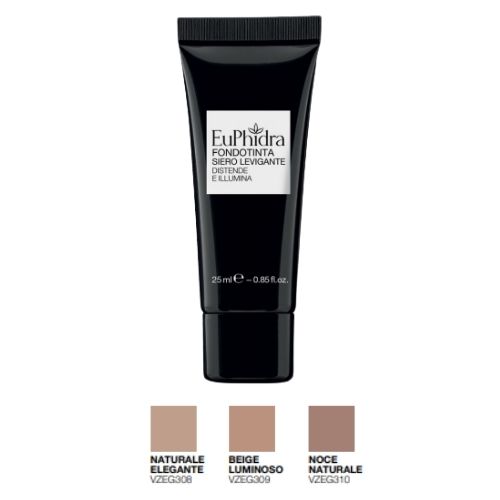 EUPHIDRA FONDOTINTA SIERO LEVIGANTE NATURALE ELEGANTE 25 ML - maxifarmacia.it