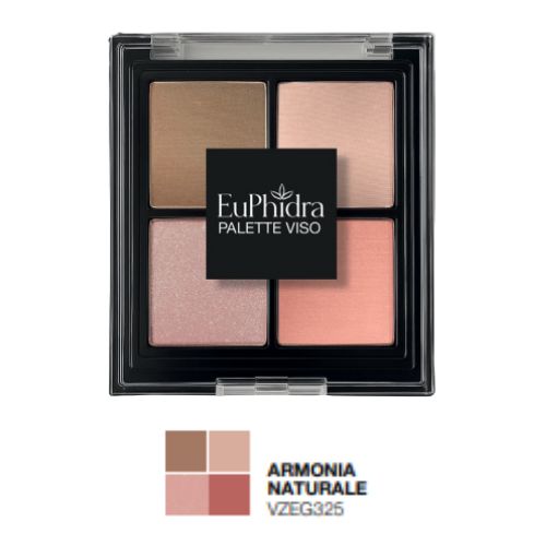 EUPHIDRA PALETTE VISO ILLUMINA E SCOLPISCI ARMONIA NATURALE 18G - maxifarmacia.it