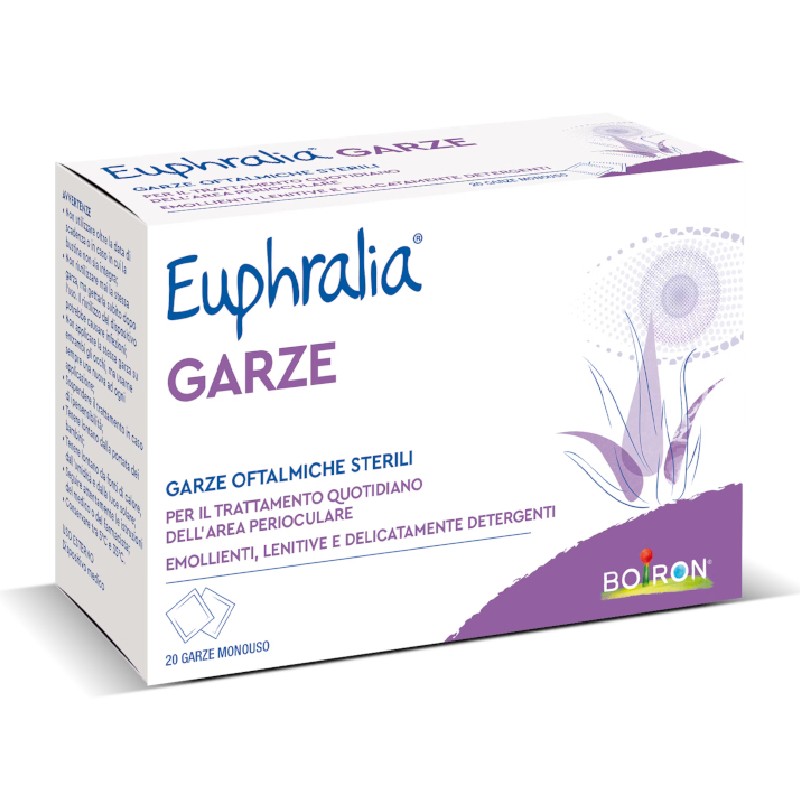 EUPHRALIA 20 GARZE OFTALMICHE STERILI MONOUSO - maxifarmacia.it