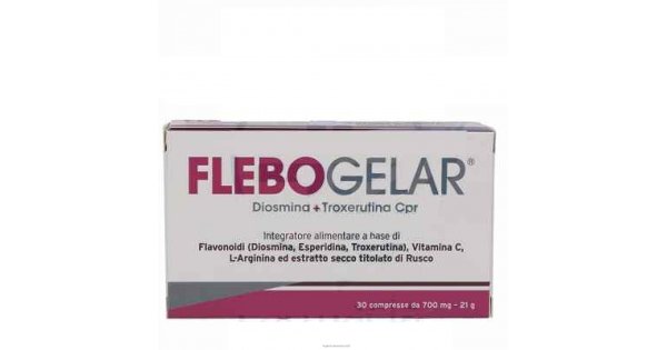 FLEBOGELAR 30 COMPRESSE 21 G - maxifarmacia.it