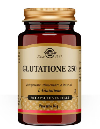 SOLGAR GLUTATIONE 250 da 30 CAPSULE VEGETALI - maxifarmacia.it