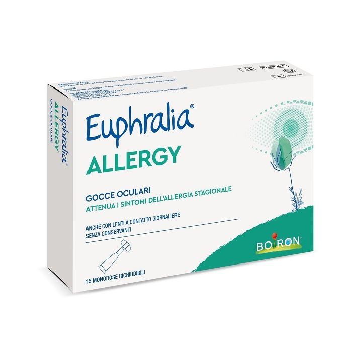 EUPHRALIA ALLERGY GOCCE OCULARI 15 MONODOSE RICHIUDIBILI - maxifarmacia.it