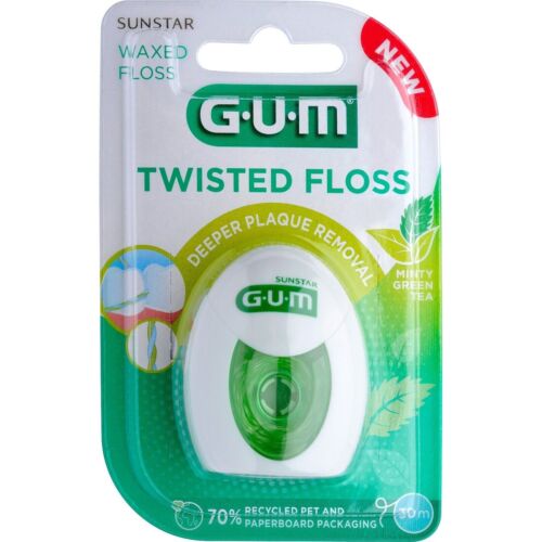 GUM TWISTED FLOSS FILO INTERDENTALE 30 M - maxifarmacia.it