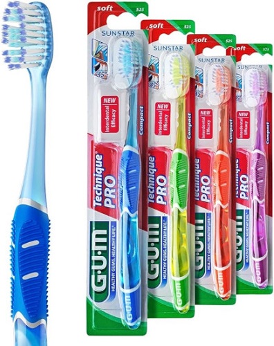GUM TECHNIQUE PRO SPAZZOLINO MORBIDO COMPATTO - maxifarmacia.it