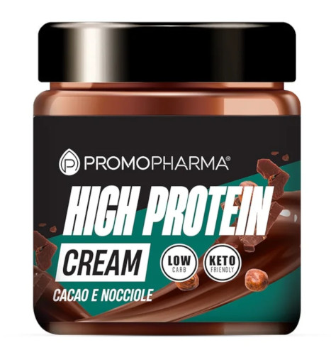 HIGH PROTEIN CREMA CACAO E NOCCIOLE 200 G - maxifarmacia.it