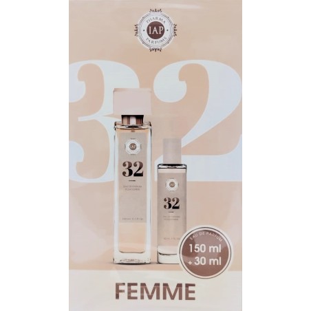 IAP PHARMA COFANETTO DONNA N. 32 EAU DE PARFUM 150 ML + EAU DE PARFUM 30 ML - maxifarmacia.it