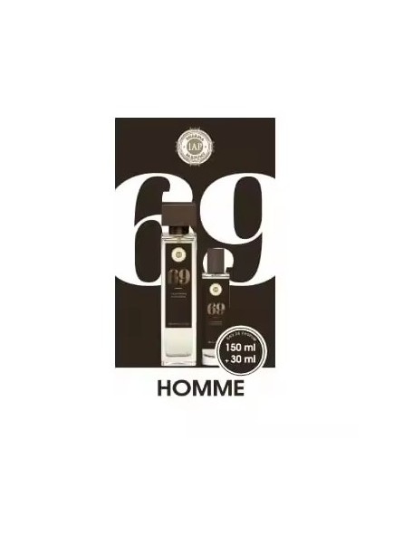 IAP PHARMA COFANETTO UOMO N. 69 EAU DE PARFUM 150 ML + EAU DE PARFUM 30 ML - maxifarmacia.it