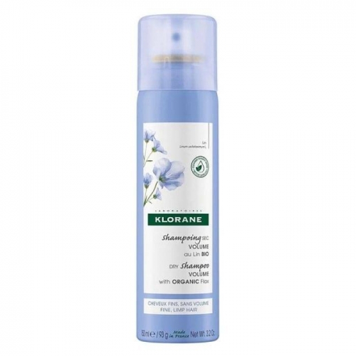 KLORANE SHAMPOO SECCO VOLUME LINO BIO 150 ML - maxifarmacia.it