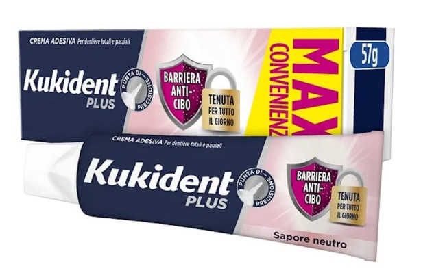 KUKIDENT PLUS BARRIERA ANTICIBO 57g - maxifarmacia.it