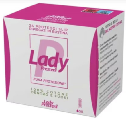 LADY PRESTERIL 24 PROTEGGI SLIP RIPIEGATI IN BUSTINA - maxifarmacia.it