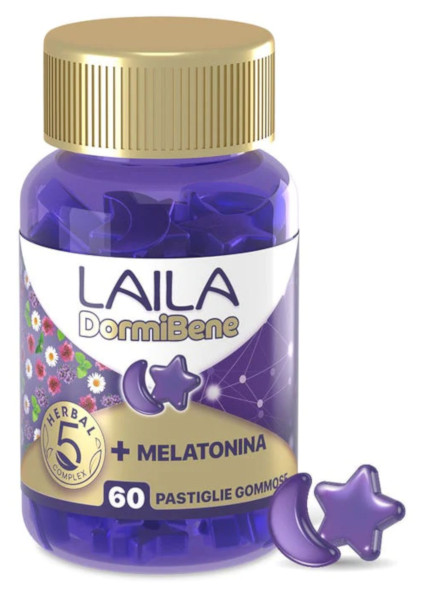 LAILA DORMIBENE 60 PASTIGLIE GOMMOSE - maxifarmacia.it
