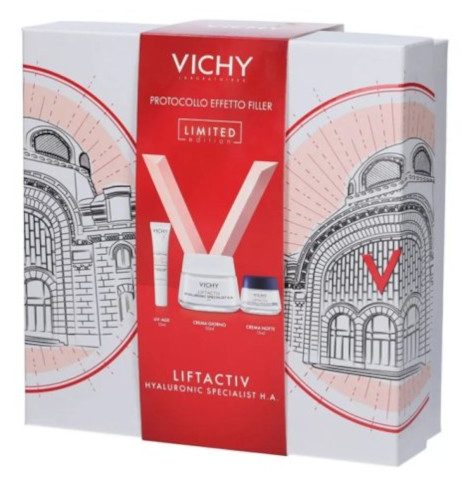 VICHY COFANETTO PROTOCOLLO EFFETTO FILLER LIFTACTIV HYALURON SPECIALIST H.A.  - maxifarmacia.it